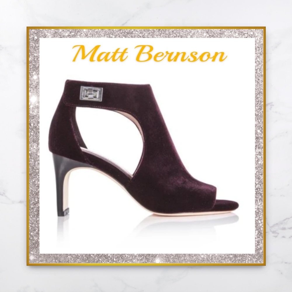 Matt Bernson Lyra Velvet Heels